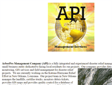 Tablet Screenshot of apimanagement.com